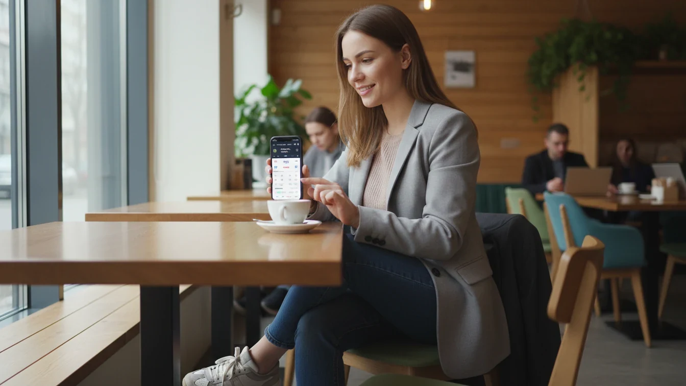 Mobilní sázení přes aplikaci na telefonu